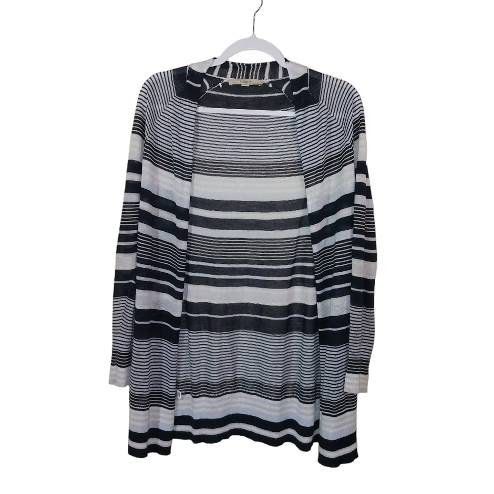 Loft Ladies Long Sleeve Cardigan Sweater- size XS